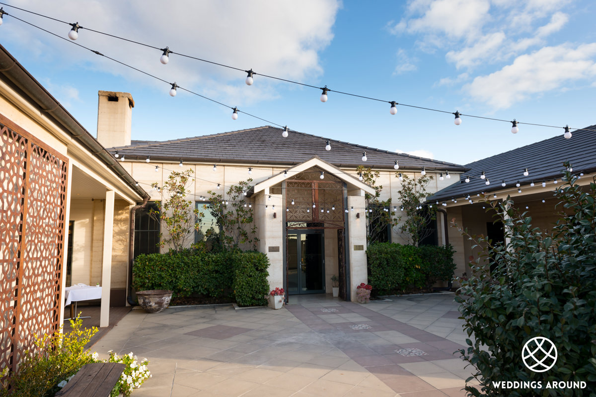 Margan Restaurant & Winery Courtyard